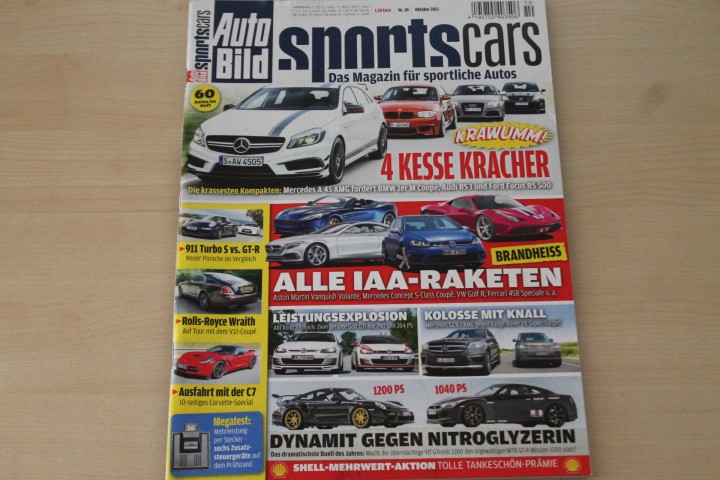 Deckblatt Auto Bild Sportscars (10/2013)